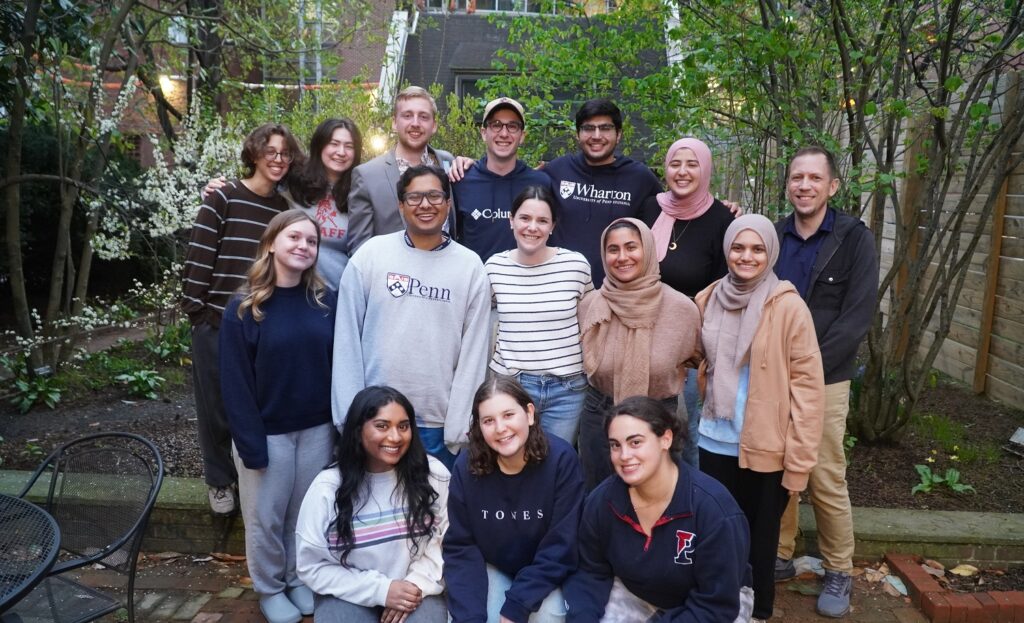 Group photo of iBelieve Class standing at GIC backyard